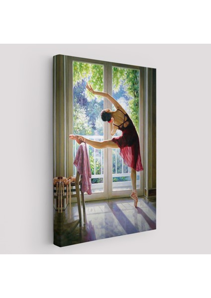 Bale Yapan Dansçı Kadın Duvar TABLOSU-6428