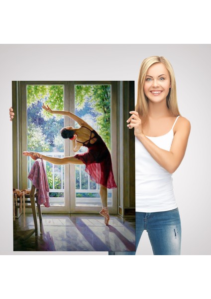 Bale Yapan Dansçı Kadın Duvar TABLOSU-6428 modelleri