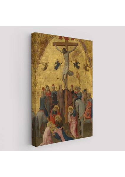 Fra Angelico Çarmıha Geriliş Tablosu, Çaucifixion Jesus Christ -6396