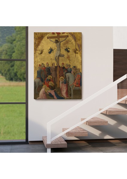 Fra Angelico Çarmıha Geriliş Tablosu, Çaucifixion Jesus Christ -6396 fırsatları