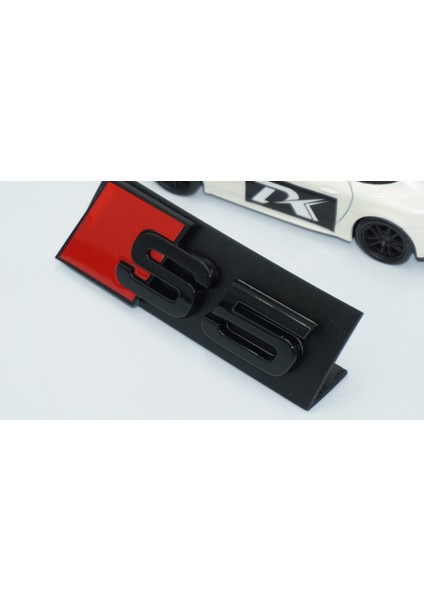 S5 Siyah Kırmızı 3D Ön Panjur Logo Audi Ile Uyumlu fiyatları