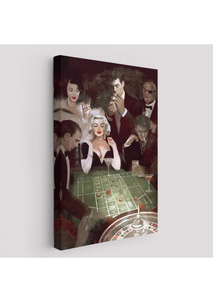 1950 Kumarhane Duvar TABLOSU-6030