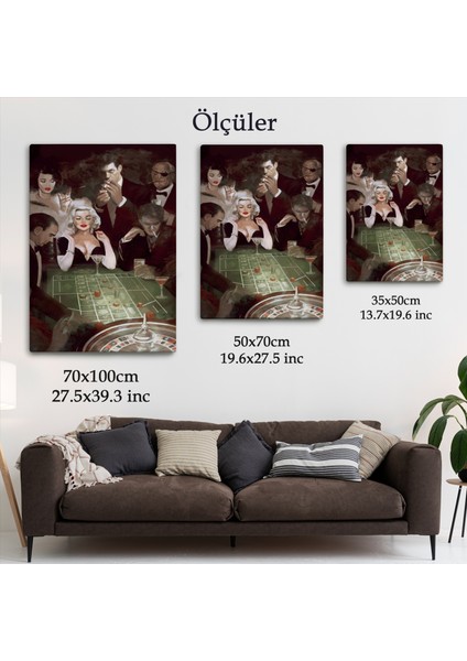 1950 Kumarhane Duvar TABLOSU-6030 indirimleri