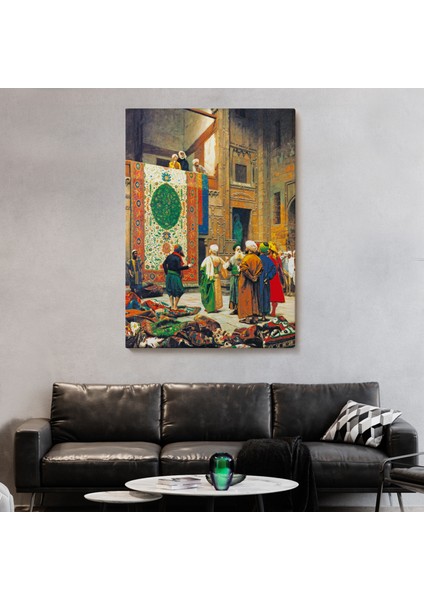 Jean Leon Gerome Halı Tüccarı duvar TABLOSU-6452 fiyatları