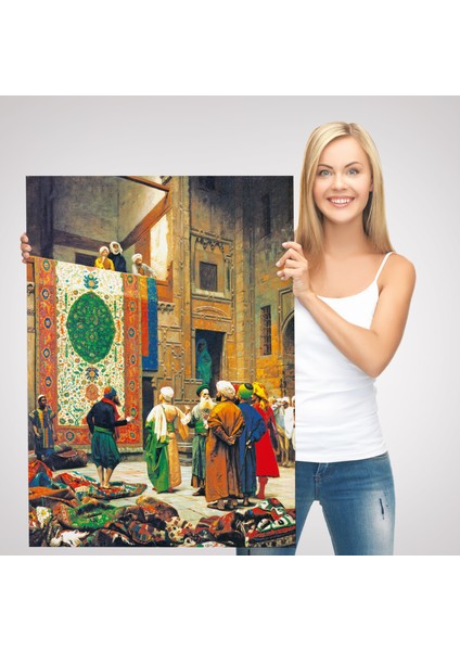Jean Leon Gerome Halı Tüccarı duvar TABLOSU-6452 modelleri