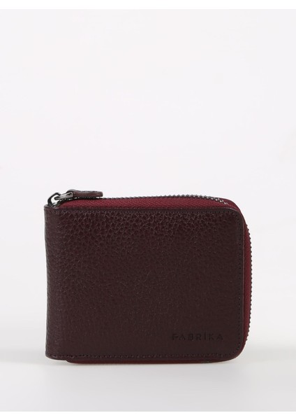 Bordo Erkek 11X8X1 cm Deri Kartlık Frk 329