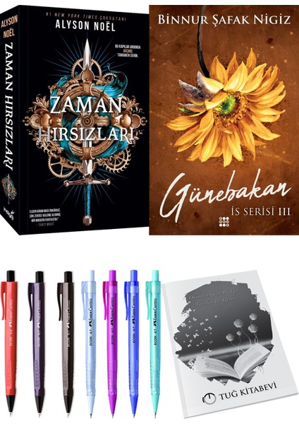 Is Serisi 3 Günebakan Binnur Şafak Nigiz ve Zaman Hırsızları Alyson Noel 2li Set