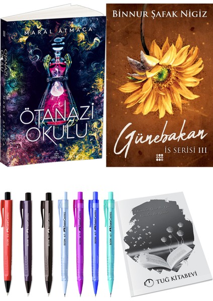 Is Serisi 3 Günebakan Binnur Şafak Nigiz ve Ephesus Yayınları Ötanazi Okulu 2 Maral Atmaca 2li Set