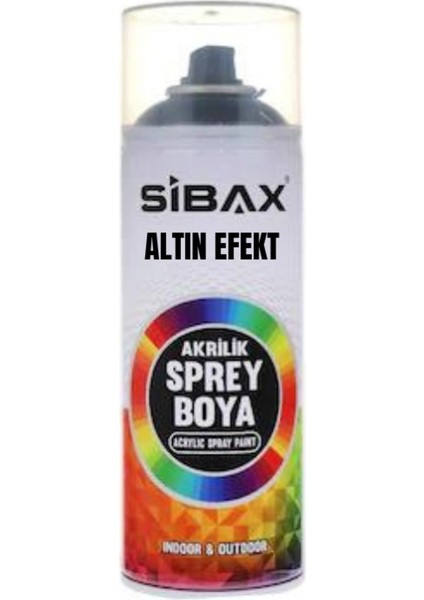 Akrilik Sprey Boya Altın Efekt 400 ml