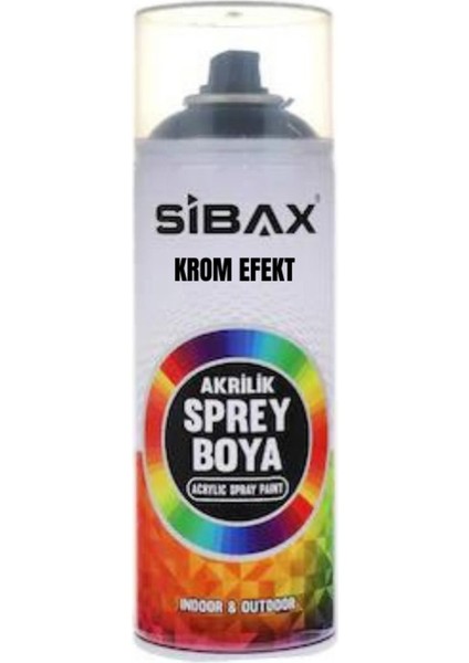 Akrilik Sprey Boya Krom Efekt 400 ml