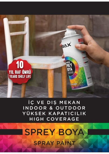 Akrilik Sprey Boya Krom Efekt 400 ml fiyatları