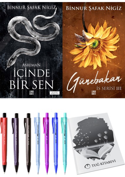 Is Serisi 3 Günebakan Binnur Şafak Nigiz ve Dokuz Yayınları Içinde Bir Sen 2 Asreman Binnur Şafak Nigiz