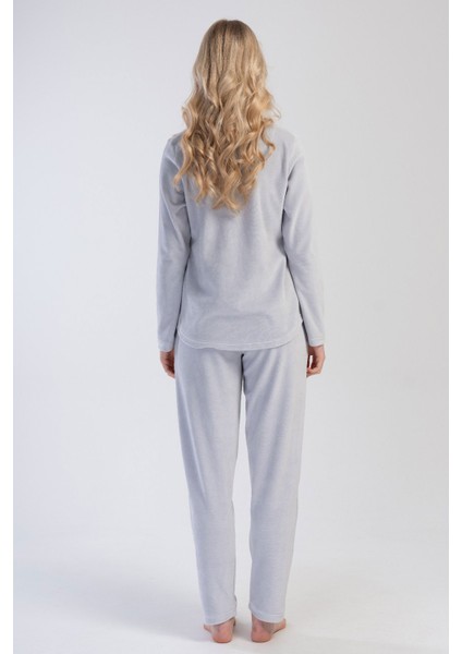 Kadın Kadife Uzun Kol Pijama Takım , 403082 fırsatları