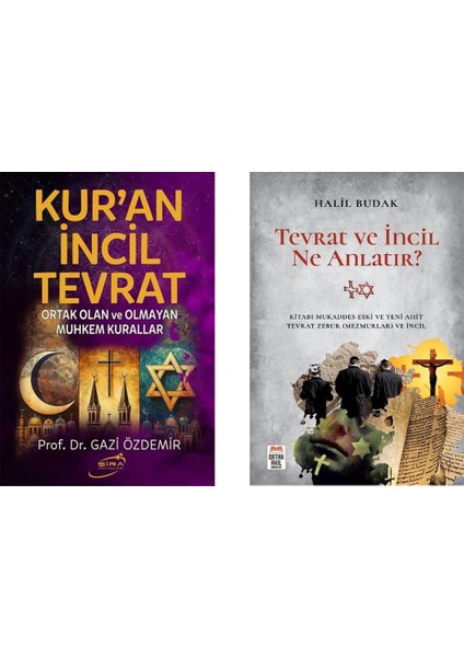 Kur'an İncil Tevrat - İncil ve Tevrat Ne Anlatır? 2 Kitap