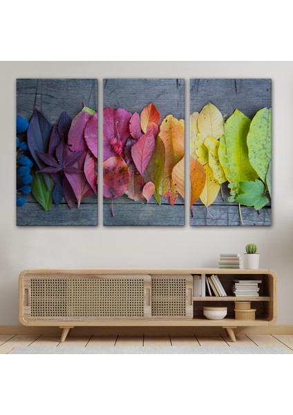 Sonbahar Yaprakları Dekoratif Kanvas Duvar TABLOSU-3441 modelleri