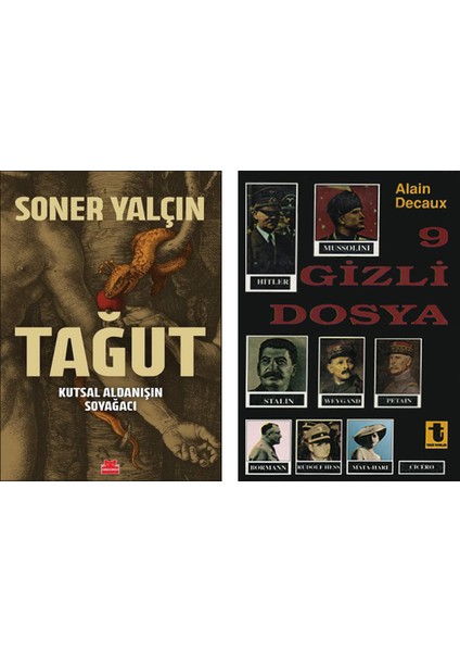 Tağut - Dokuz Gizli Dosya 2 Kitap