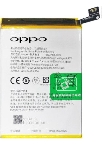 Realme 8s 5g - BLP883 - Batarya Pil