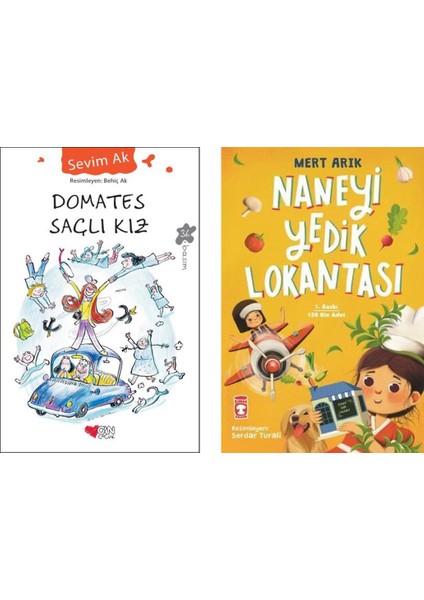 Domates Saçlı Kız - Naneyi Yedik Lokantası 2 Kitap