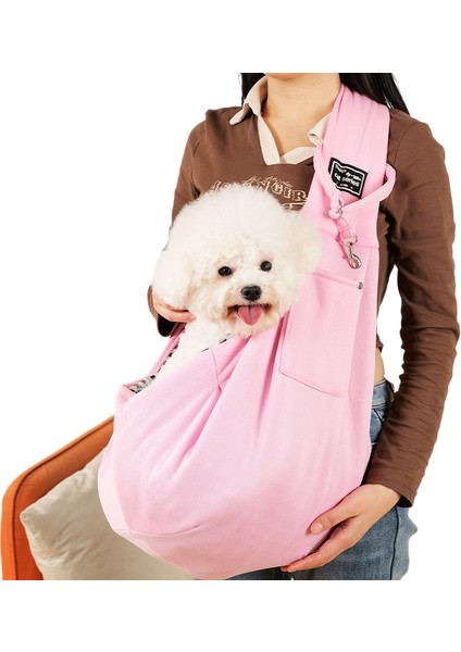 Pet Crossbody Çanta Kedi Çantası Köpek Gezi Çantası Taşınabilir Pet Sırt Çantası (Yurt Dışından)