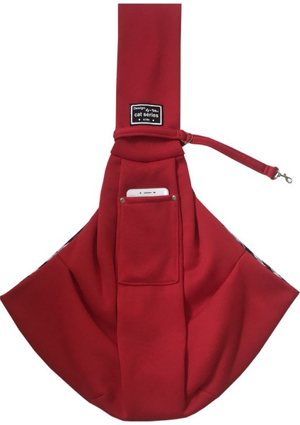 Pet Crossbody Çanta Kedi Çantası Köpek Gezi Çantası Taşınabilir Pet Sırt Çantası (Yurt Dışından)