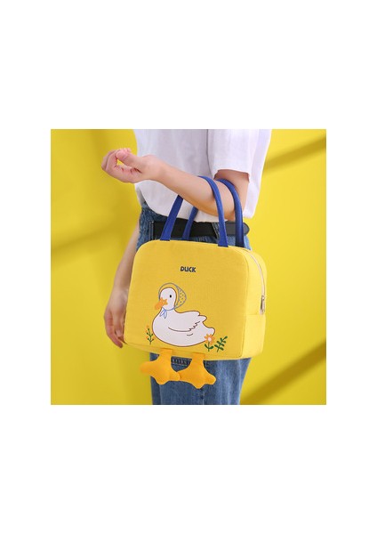 Küçük Sarı Ördek Bento Çanta Öğle Yemeği Çanta Çanta Saklama Yalıtımlı Çanta (Yurt Dışından) fırsatları