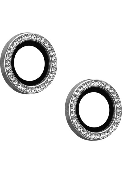 IP-C13LNST iPhone 13 / 13 Mini Taşlı 9h Temperli Kamera Lens Koruyucu