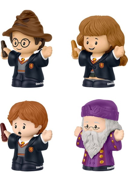 Hvg45 Little People Collector Harry Potter Ve Felsefe Taşı 4lü Figür Paketi