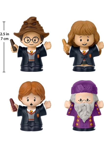 Hvg45 Little People Collector Harry Potter Ve Felsefe Taşı 4lü Figür Paketi