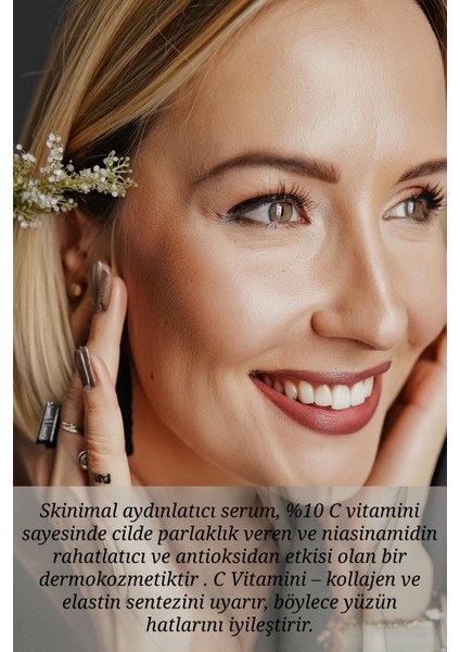Aydınlatıcı ve Cilt Tonu Eşitleyici C Vitamini %10 Serumu 30 ml
