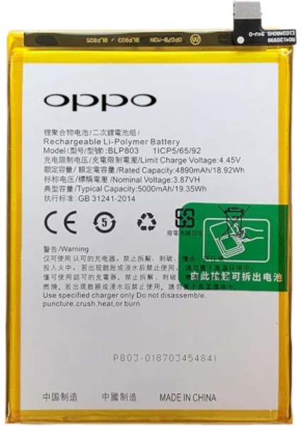 Realme V3 - BLP803 - Batarya Pil