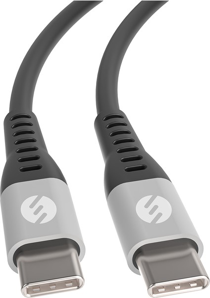 SL-STM55TP 3A Fast Şarj Typce To Typce Silver Data + Sarj Kablosu fiyatları