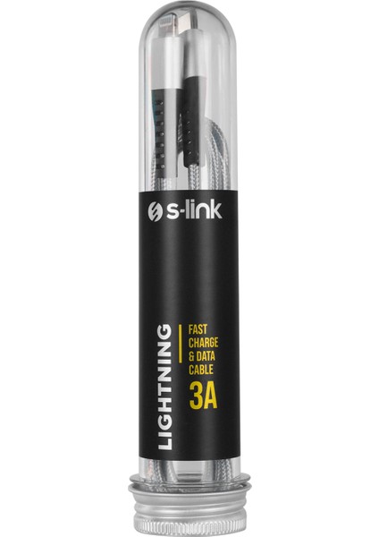 SL-STM55PD 3A Fast Şarj Typec To Lightning Silver Data + Sarj Kablosu fiyatları