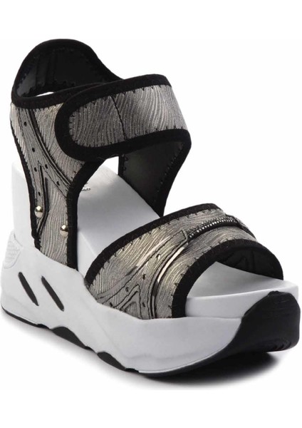 Platin Çizgili Kadın Sandalet K05026200109 modelleri