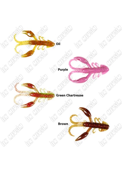 Rock Craw 7,2cm Silikon Yem