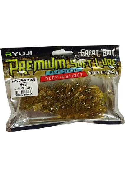 Rock Craw 7,2cm Silikon Yem