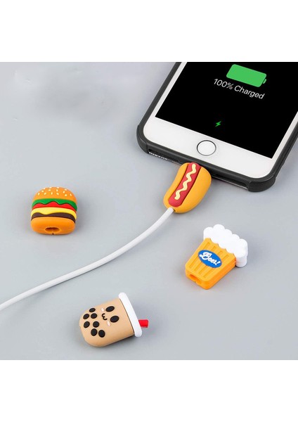 Şarj Kablosu Koruyucu Kırılma Önleyici Tel Sabitleyici (Yurt Dışından) modelleri