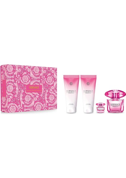 Bright Crystal Absolu Edp 90 ml + Body Lotion 100 ml + Shower Gel 100 ml + Edp 5 ml