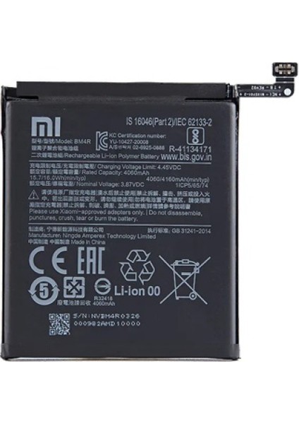 Xiaomi Mi 10 Lıte - Bm 4r - Batarya Pil