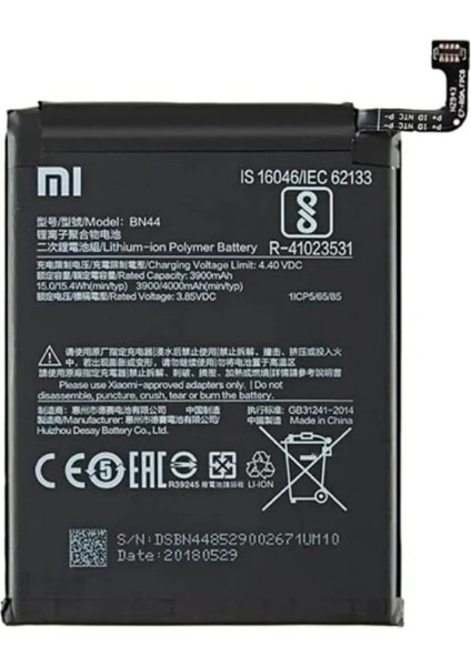 Xiaomi Redmi 5 PLUS - BN 44 - Batarya Pil Sıfır Orijinal
