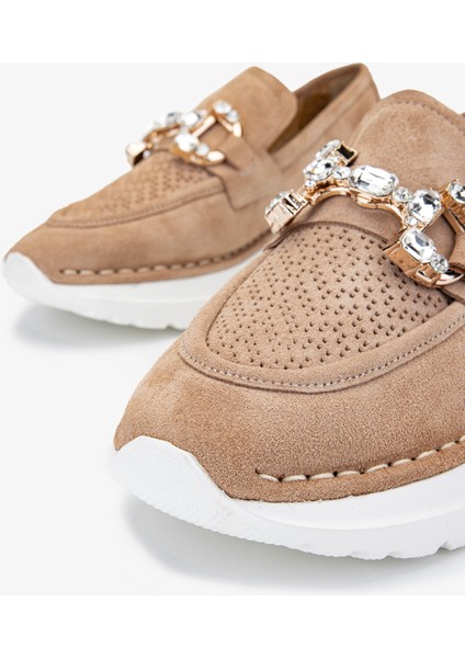 Misty Kadın Nude Deri Casual Ayakkabı 775 26519 Bn Ayk Y24 modelleri