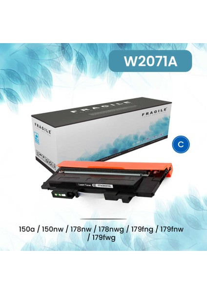 Muadil Mavi Toner W2071A - 117A Uyumlu