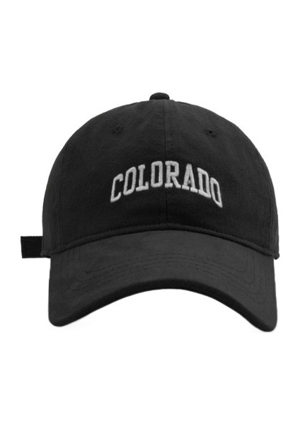 Fırçalanmış Pamuk Basit Mektup Kap Çift Beyzbol Şapkası (Yurt Dışından)