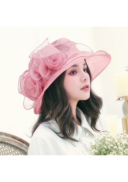 Kadın Güneş Şapkası Örgü Silindir Şapka Iplik Yaz Güneş Şapkası (Yurt Dışından) fiyatları