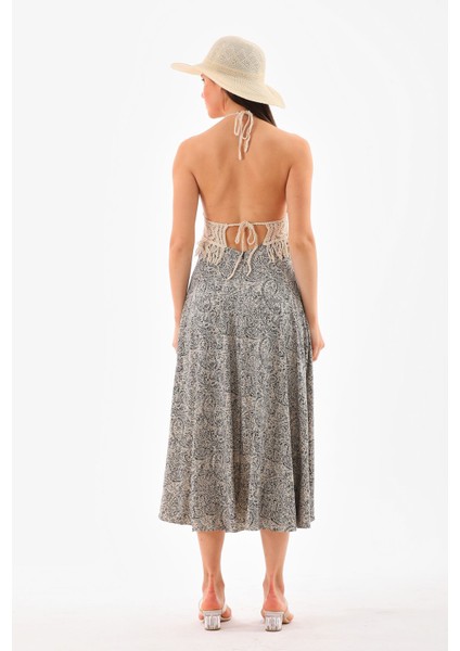 Işleme Büstiyerli Elbise modelleri