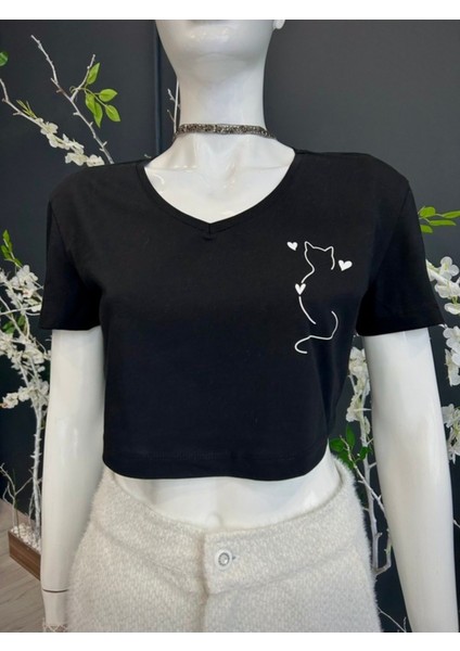 V Yaka T-Shirt