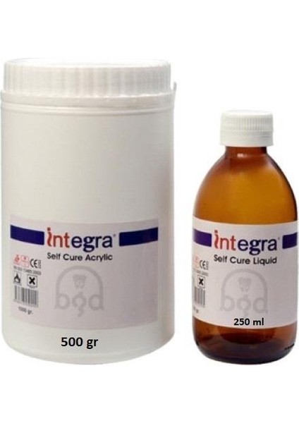 Diş Hekimliği Fakültesi Öğrencileri Için & Integra Soğuk Tamir Kiti 500 gr Akrilik + 250 ml Likit