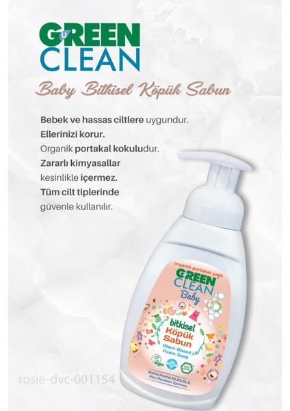 Green Clean Baby Hijyen Paketi ve Rosıe Bebek Pamuğu