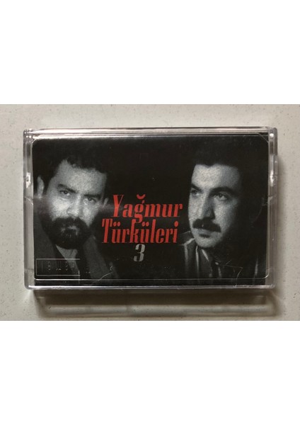 Yağmur Türküleri 3 Ahmet Kaya Ferhat Tunç Kaset (Orjnal Dönem Baskı Kaset)