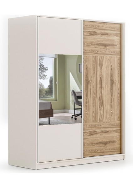 Loreto Sürgü Kapaklı Gardırop modelleri