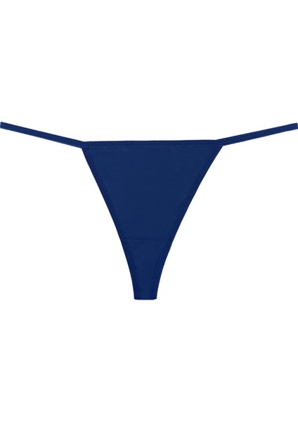 Kadın Ipli Brazilian Tanga 7'li Külot Set Karışık Renkler KTS3022
